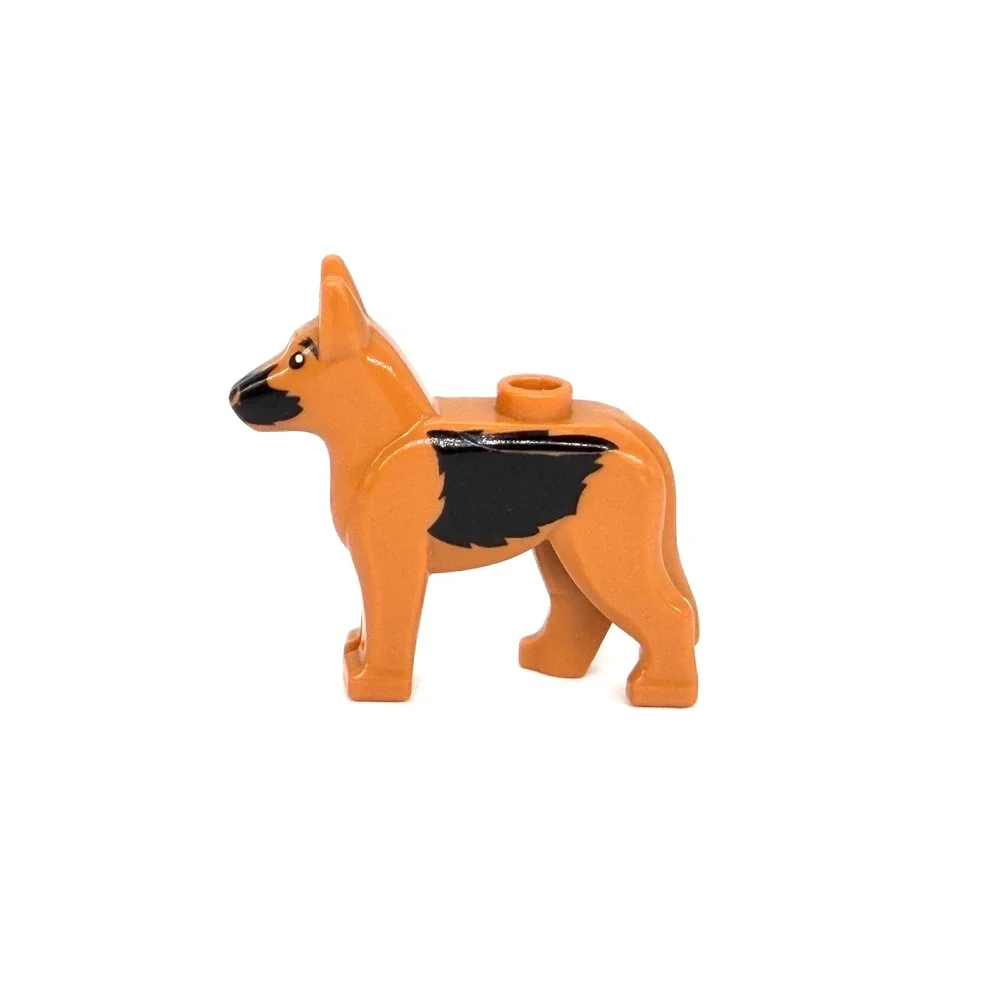 Lego Dog German Shepherd Medium Nougat Animal Minifigure Piece 92586